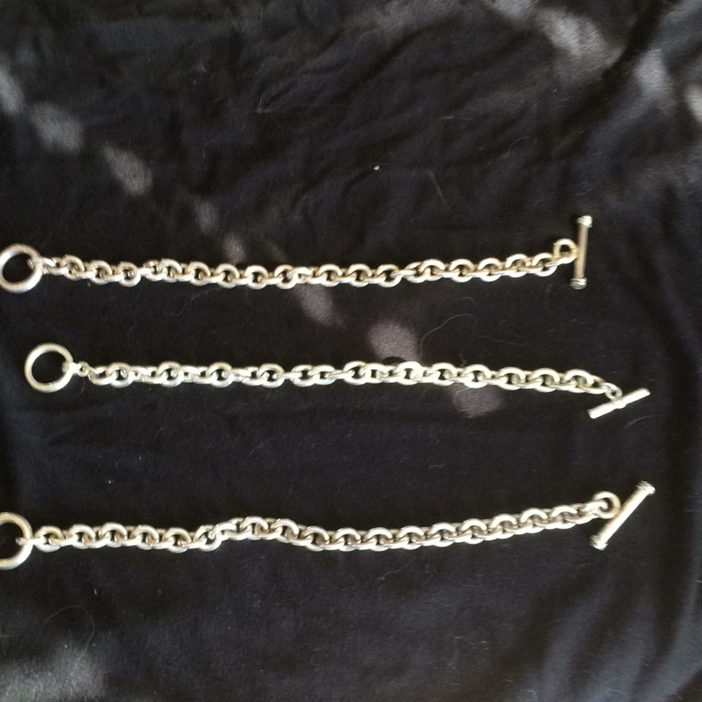 Sterling silver 925 bracelets only 2 left